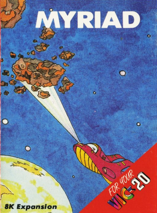 Myriad box art for Vic-20
